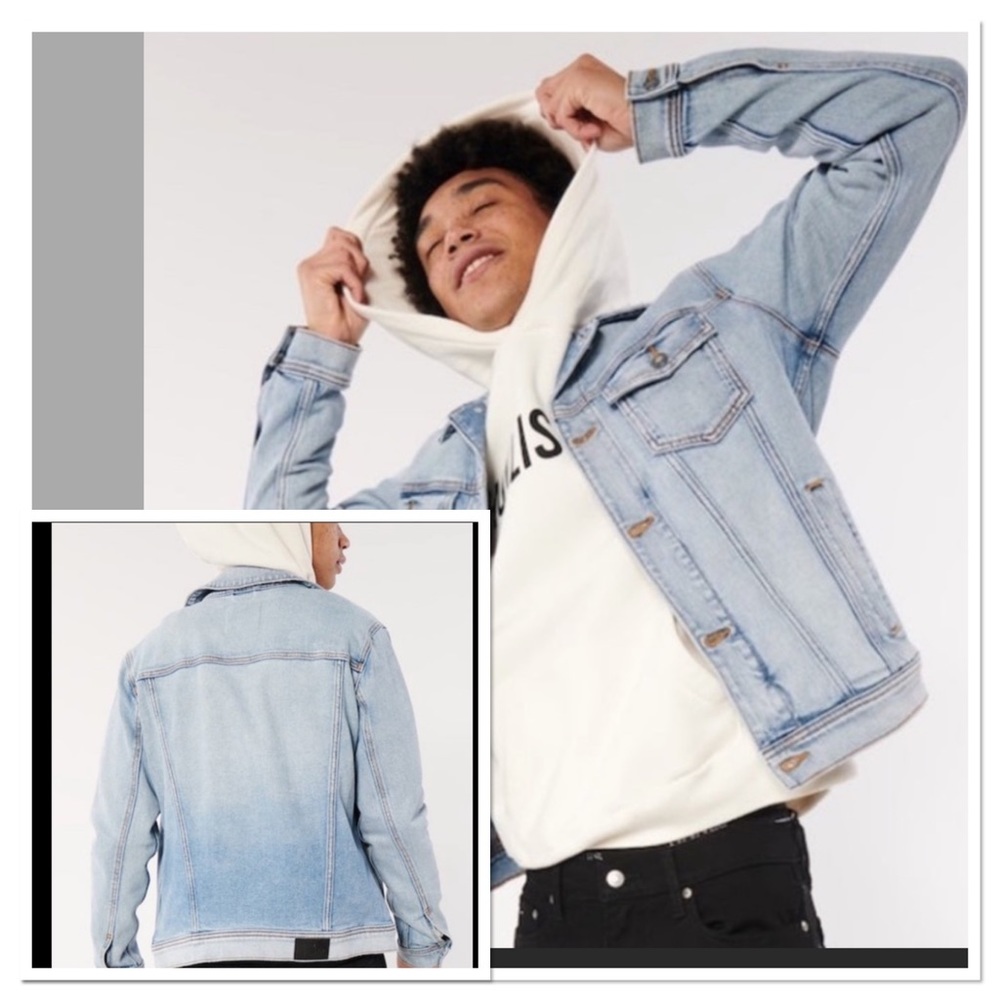 Hollister Co Denim Trucker Jacket